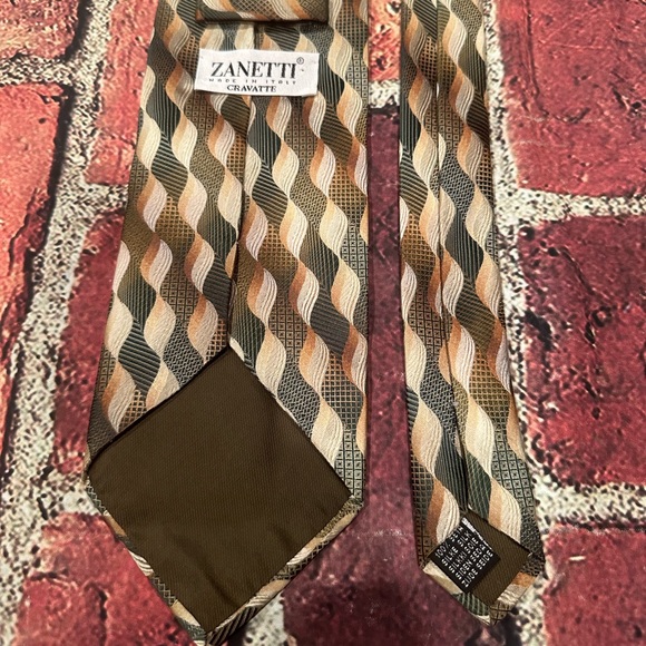 ZANETTI Cravatte Made in Italy Tie - Picture 2 of 6